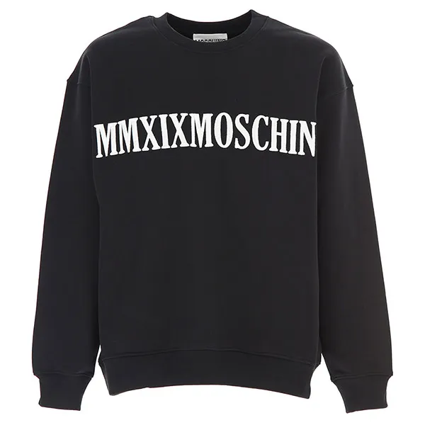 Áo Nỉ Moschino Logo Printed Black 192Z T170852271555 Màu Đen Size 50 - Thời trang - Vua Hàng Hiệu