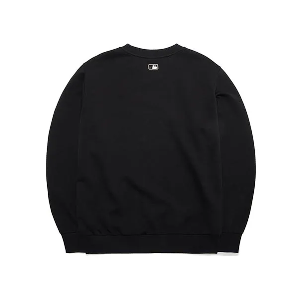 Áo Nỉ Sweater MLB Basic Small Logo Comfort Fit New York Yankees 3AMTB0314-50BKS Màu Đen