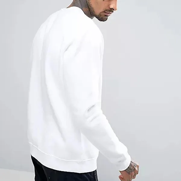 Áo Thun Nike Club Swoosh Crew Sweatshirt In White 804340-100 Sweater Màu Trắng Size XL