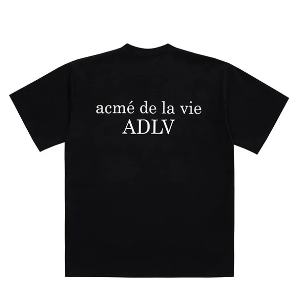 Áo Phông Acmé De La Vie ADLV Baby Face Short Sleeve T-Shirt Black Astronaut Màu Đen Size 2 - Thời trang - Vua Hàng Hiệu