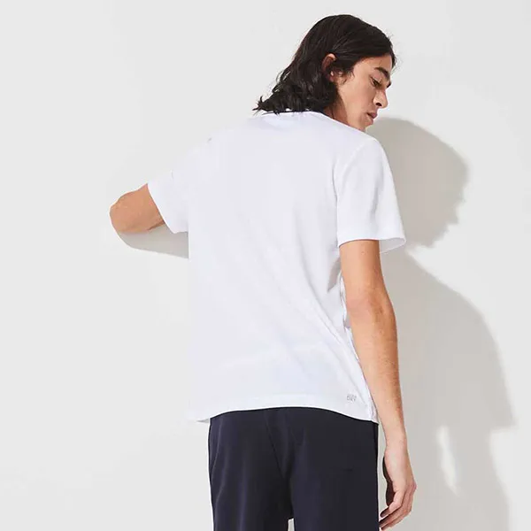 Áo Phông Lacoste TH7653 Short Sleeve T-Shirt TH7653-10 Màu Trắng SIze XS