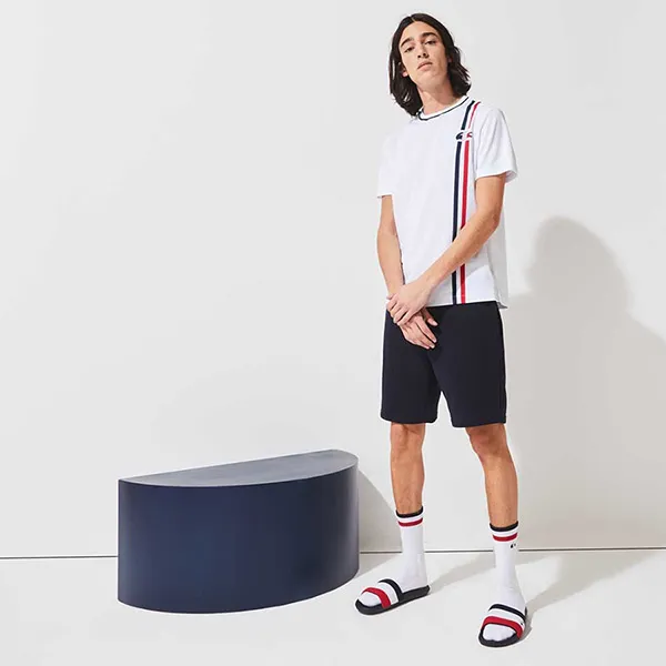 Áo Phông Lacoste TH7653 Short Sleeve T-Shirt TH7653-10 Màu Trắng SIze XS