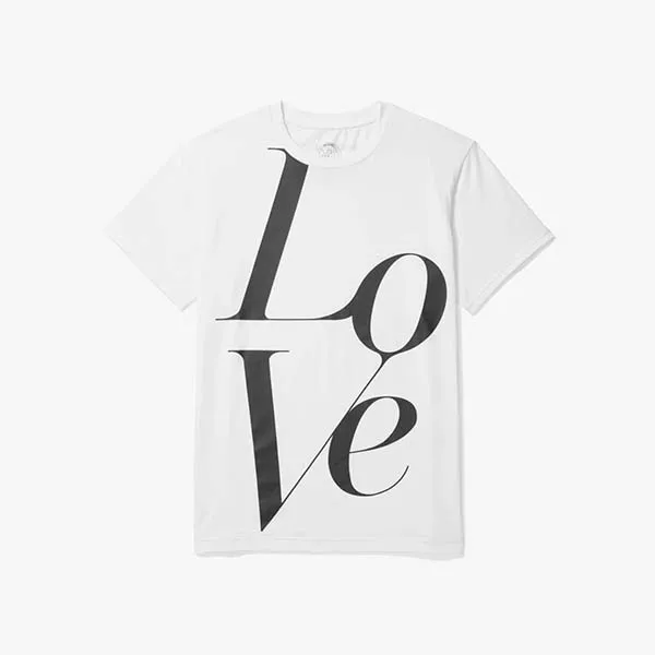 Áo Phông Michael Kors MK Watch Hunger Stop Love T-Shirt In White Màu Trắng Size M - Thời trang - Vua Hàng Hiệu
