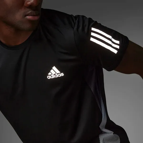 Áo Phông Nam Adidas Own The Run Tee Tshirt Màu Đen Size L