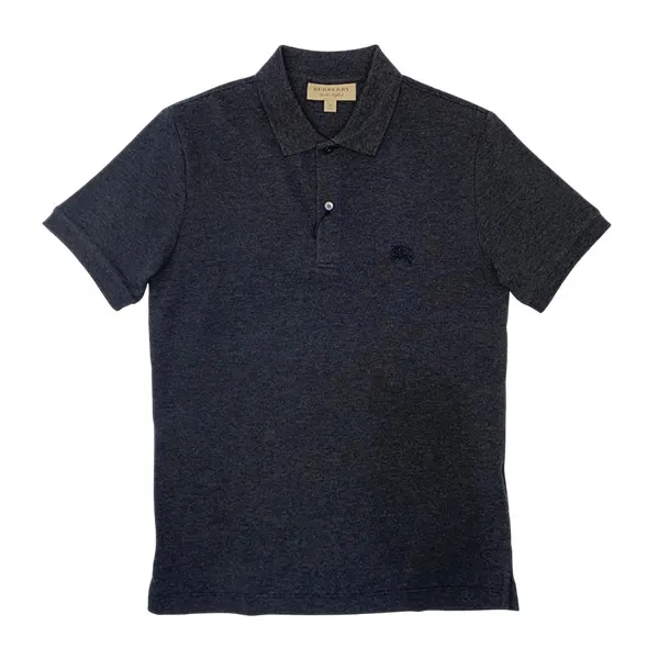 Áo Polo Burberry Charcoal Cotton Embroidered Logo 8004580 Màu Xám - Thời trang - Vua Hàng Hiệu
