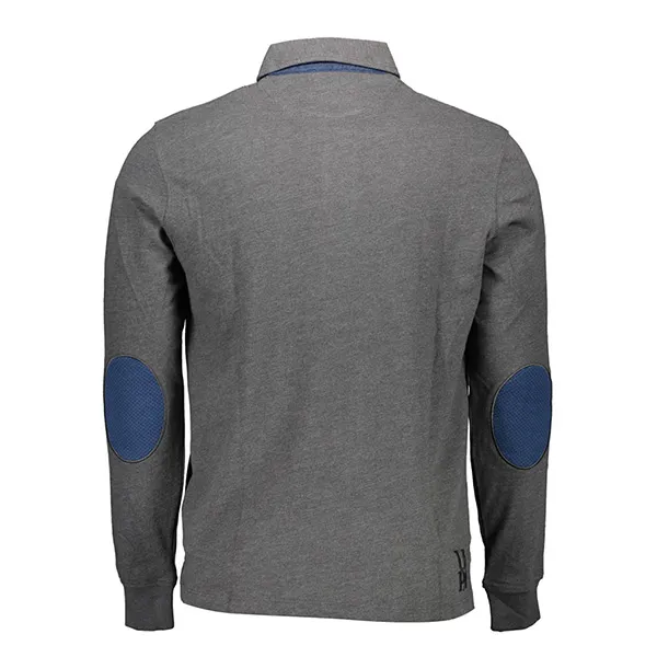 Áo Polo Dài Tay Nam U.S Polo Assn. 60635-47773_GRIGIO_189 Màu Xám Đậm Size M - Thời trang - Vua Hàng Hiệu