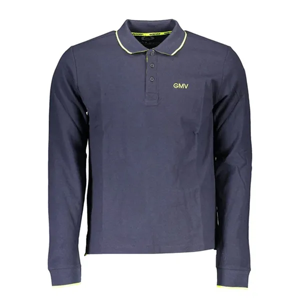 Áo Polo Gian Marco Venturi Long Sleeve Polo Shirt Man Blue AUF4122 Màu Xanh Navy Size M - Thời trang - Vua Hàng Hiệu