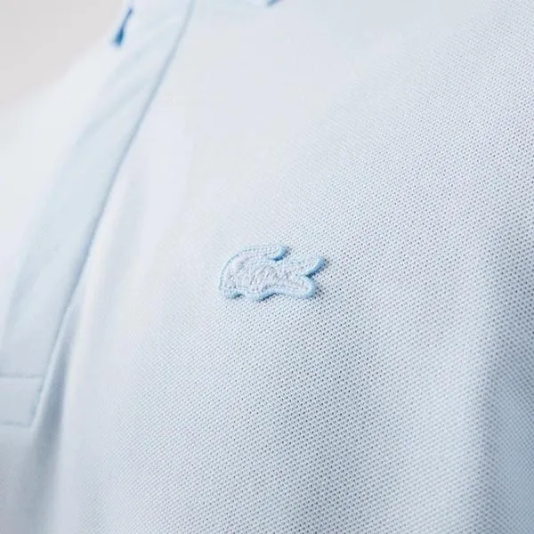 Áo Polo Lacoste Piqué Form Regular Màu Xanh Blue Size M - Thời trang - Vua Hàng Hiệu