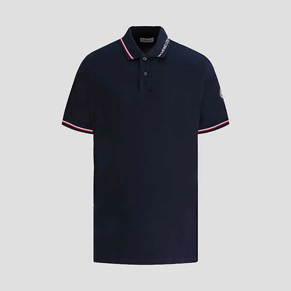 Áo Polo Moncler Dark Navy Cotton Ss Màu Xanh Navy Size S - Thời trang - Vua Hàng Hiệu