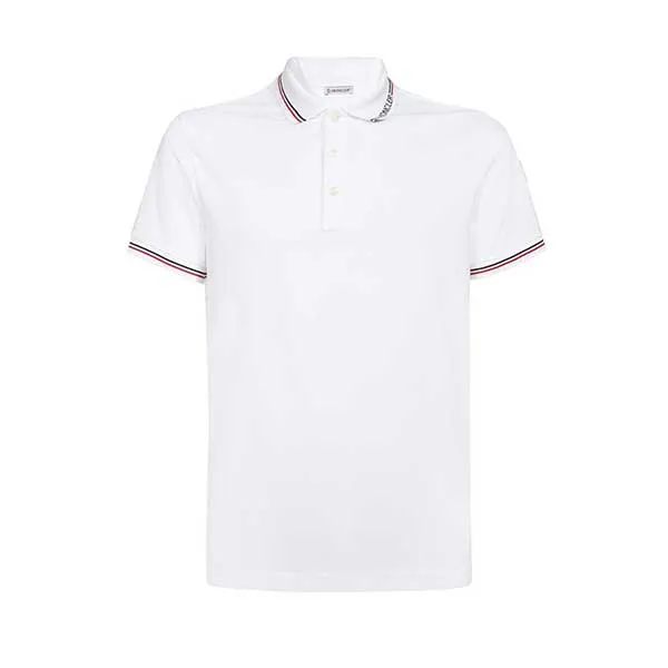 Áo Polo Moncler White Cotton Ss 8A00012 84556 001 Màu Trắng Size S - Thời trang - Vua Hàng Hiệu