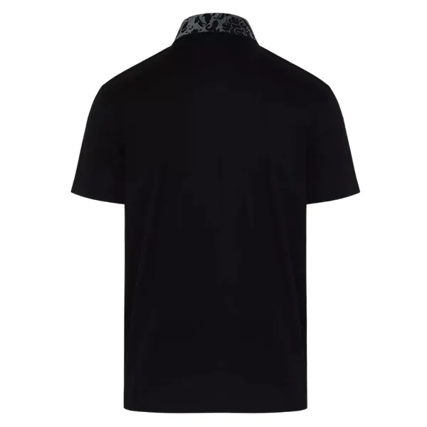 Áo Polo Versace Flock Barocco Silhouette Black 1006931 1A04918 1B000 Màu Đen Size M - Thời trang - Vua Hàng Hiệu