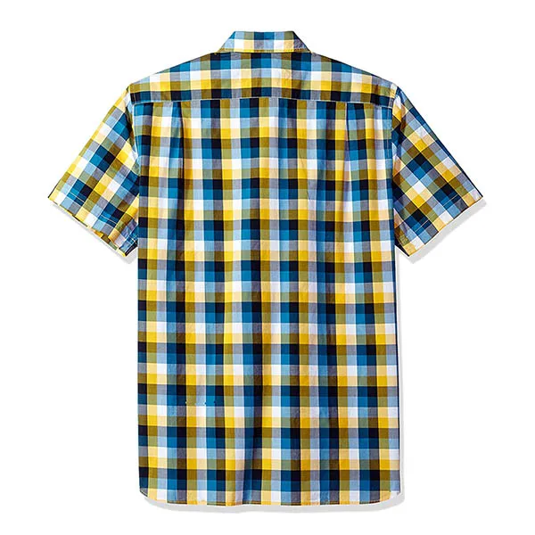 Áo Sơ Mi Lacoste Regular Fit Check Short Sleeve Sport CH5805 Phối Màu Size 42