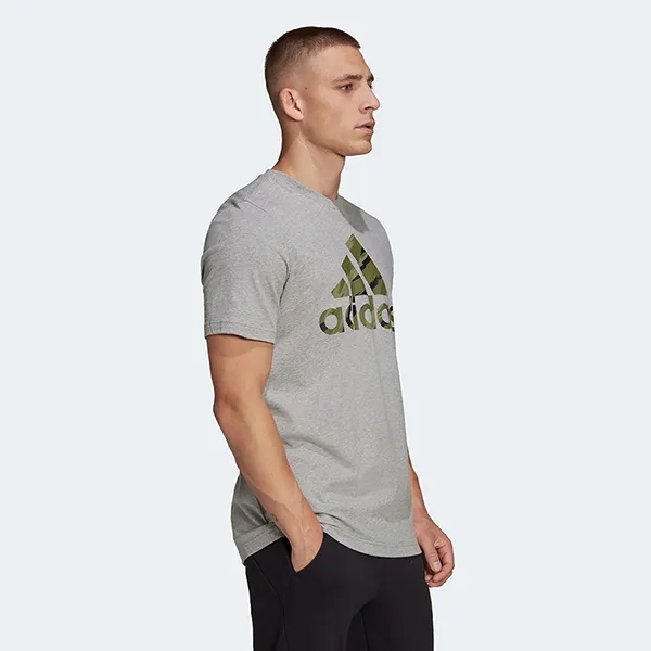 Áo Thun Adidas Essentials Camo-Print Tee Tshirt HE4376 Màu Xám Size M - Thời trang - Vua Hàng Hiệu