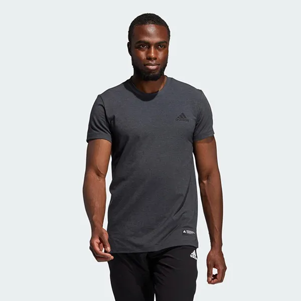 Áo Thun Adidas Studio Tech Tshirt GM0627 Màu Xám Đậm Size XL - Thời trang - Vua Hàng Hiệu