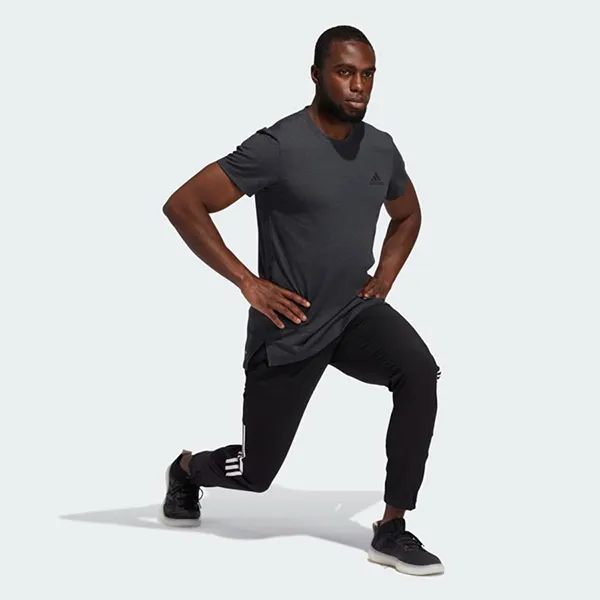 Áo Thun Adidas Studio Tech Tshirt GM0627 Màu Xám Đậm Size XL - Thời trang - Vua Hàng Hiệu