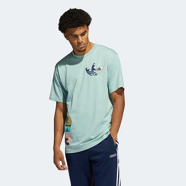 Áo Thun Adidas Surreal Summer Tee Tshirt GN3903 Màu Xanh Size S - Thời trang - Vua Hàng Hiệu