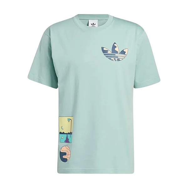 Áo Thun Adidas Surreal Summer Tee Tshirt GN3903 Màu Xanh Size S - Thời trang - Vua Hàng Hiệu