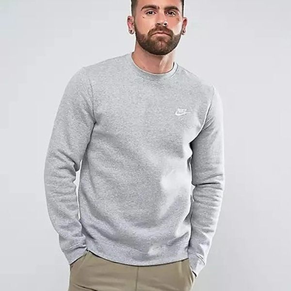 Áo Thun Nike Sweatshirt In Grey 804340-063 Sweater Màu Xám Size M - 1