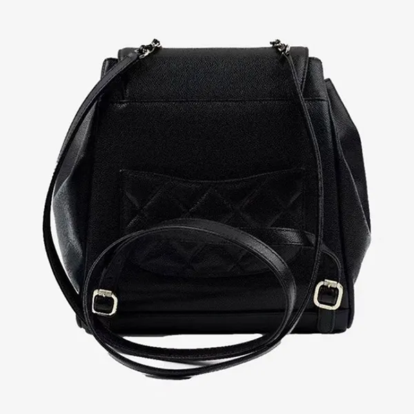 Balo Chanel Backpack Grained Calfskin & Gold Màu Đen - Túi xách - Vua Hàng Hiệu