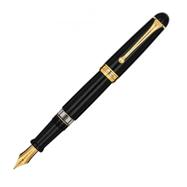 Bút Máy Aurora 88 Resin Fountain Pen Màu Đen - Bút viết - Vua Hàng Hiệu