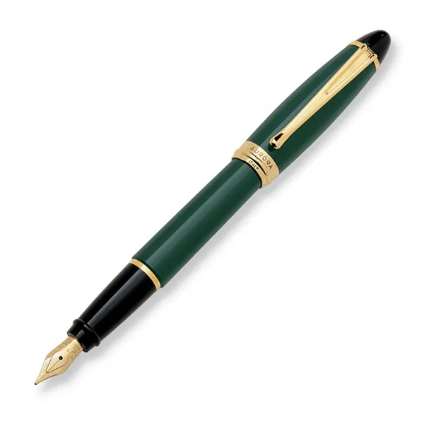 Bút Máy Aurora Ipsilon Resin Fountain Pen Màu Xanh Green