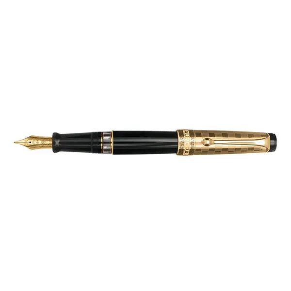 Bút Máy Aurora Optima Decò Fountain Pen Màu Đen