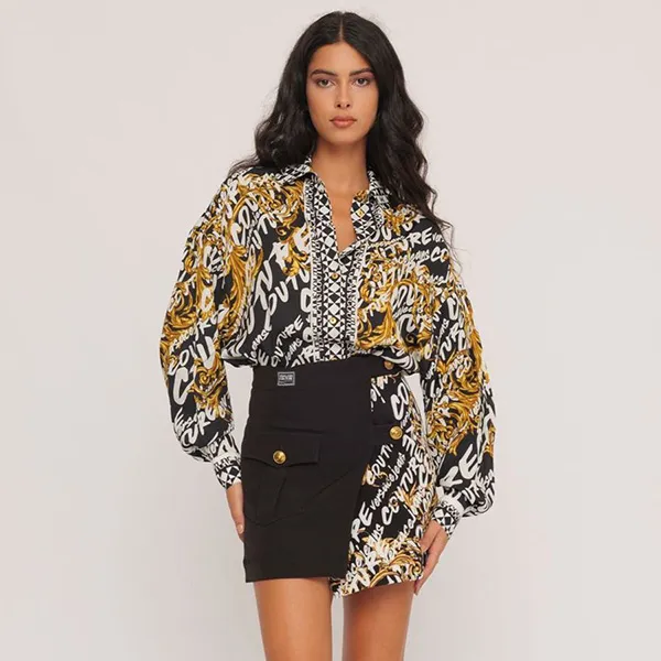 Chân Váy Versace Jeans Couture Skirt 73HAE801 NS165 G89 Màu Đen Size 40 - Thời trang - Vua Hàng Hiệu
