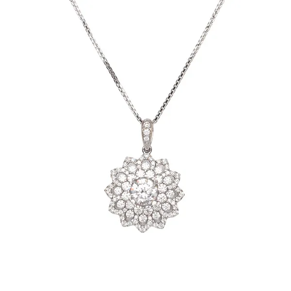 Dây Chuyền Sherlyn Diamond MS204#2(3) Đính Kim Cương Màu Trắng