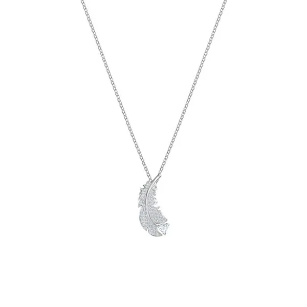 Dây Chuyền Swarovski Collections Nice Necklace, White, Rhodium Plated 5516005 Màu Trắng Bạc (Tách Sét) - Trang sức - Vua Hàng Hiệu