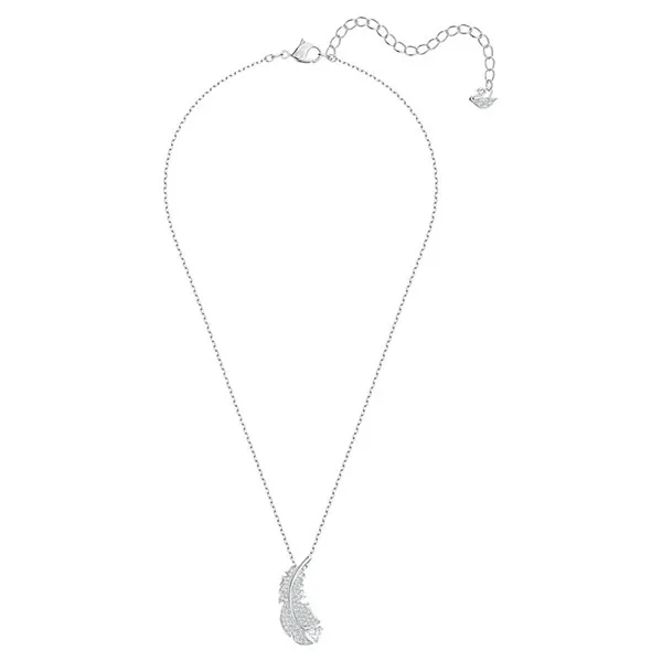 Dây Chuyền Swarovski Collections Nice Necklace, White, Rhodium Plated 5516005 Màu Trắng Bạc (Tách Sét) - Trang sức - Vua Hàng Hiệu