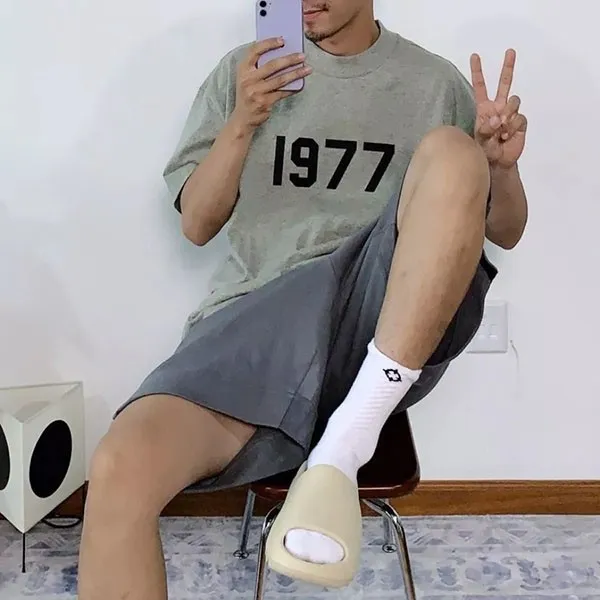 Dép Adidas Yeezy Slide 'Bone' 2022 FZ5897 Màu Kem Size 42.5