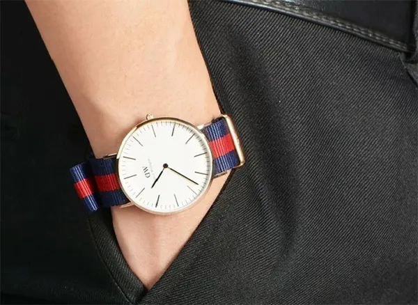 Đồng Hồ Nam Daniel Wellington DW00100001 Màu Xanh - Đỏ - Đồng hồ - Vua Hàng Hiệu