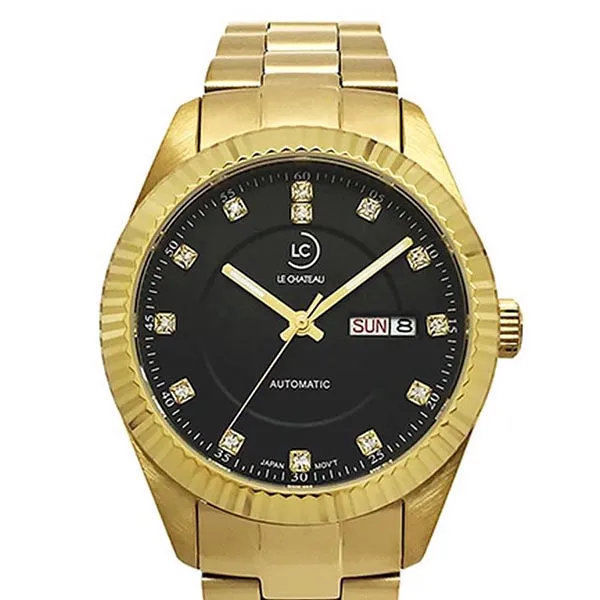 Đồng Hồ Nam Le Chateau L07.114.04.4.2 Màu Vàng Gold - Đồng hồ - Vua Hàng Hiệu
