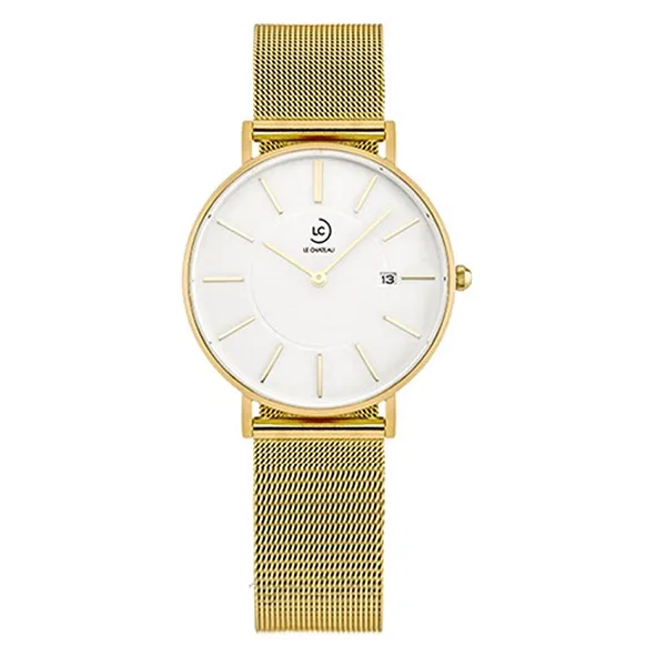 Đồng Hồ Nữ Le Chateau L16.192.04.5.1 Màu Vàng Gold