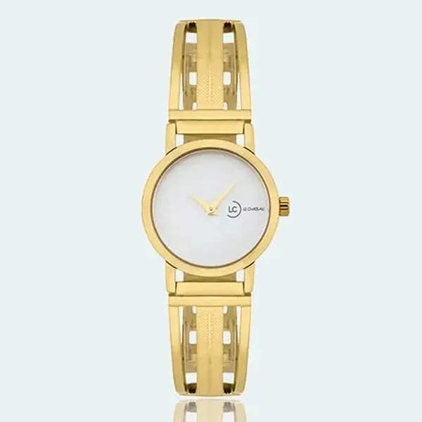 Đồng Hồ Nữ Le Chateau L52.230.04.7.1 Màu Vàng Gold