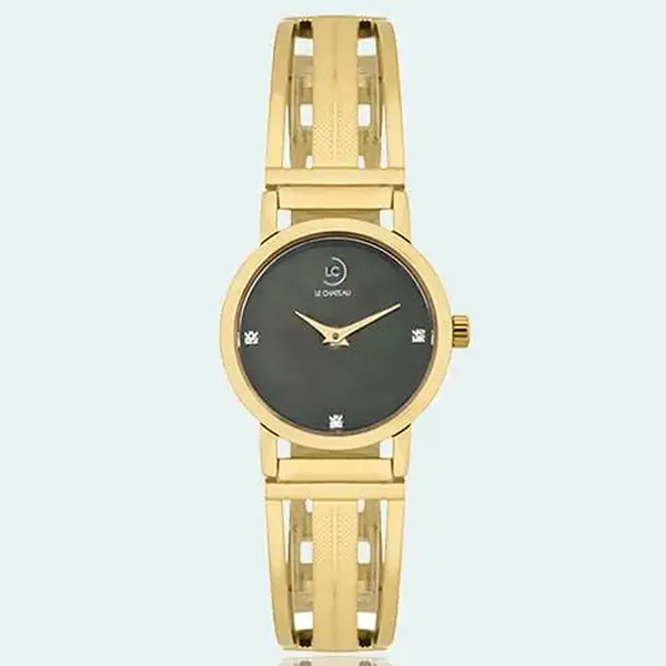 Đồng Hồ Nữ Le Chateau L52.651.04.7.1 Màu Vàng Gold