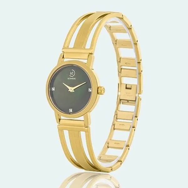 Đồng Hồ Nữ Le Chateau L52.651.04.7.1 Màu Vàng Gold