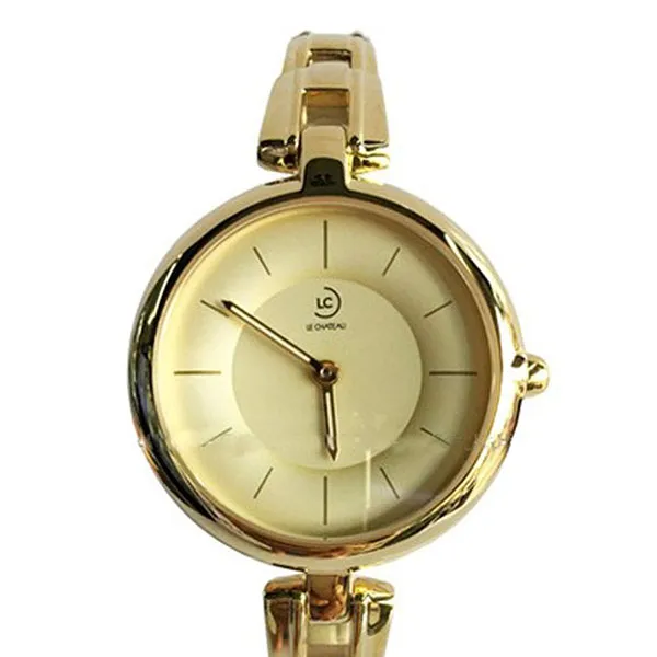 Đồng Hồ Nữ Le Chateau L55.251.04.5.1 Màu Vàng Gold