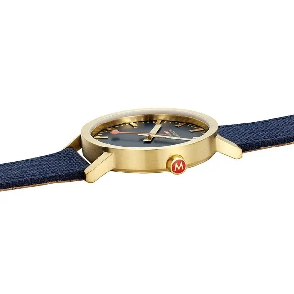 Đồng Hồ Nam Mondaine Classic Deep Ocean Blue Golden A660.30360.40SBQ Màu Xanh Vàng