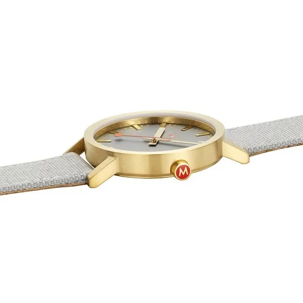 Đồng Hồ Nam Mondaine Classic Good Gray Golden A660.30360.80SBU Màu Xám Vàng - Đồng hồ - Vua Hàng Hiệu