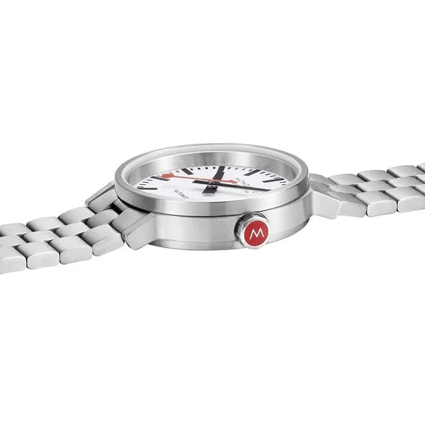 Đồng Hồ Nam Mondaine Original Automatic Stainless Steel Strap MST.4161B.SJ Màu Bạc - Đồng hồ - Vua Hàng Hiệu