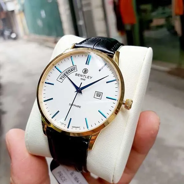 Đồng Hồ Nam Bentley BL1864-10MKWB-MK-GL-T Màu Đen Trắng - Đồng hồ - Vua Hàng Hiệu