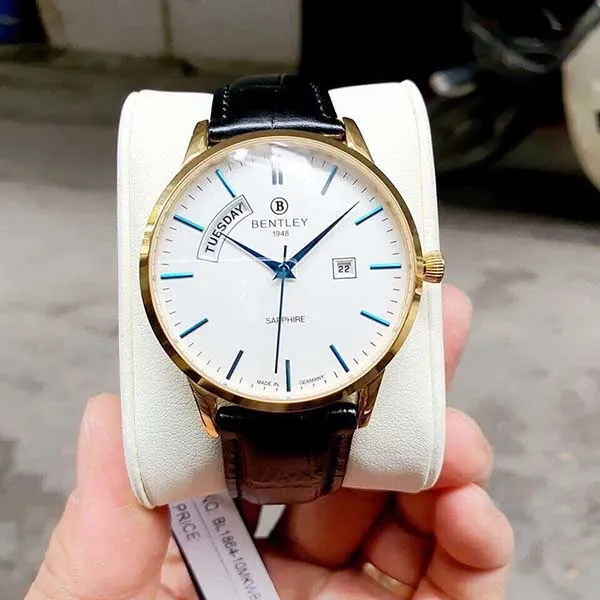 Đồng Hồ Nam Bentley BL1864-10MKWB-MK-GL-T Màu Đen Trắng - Đồng hồ - Vua Hàng Hiệu