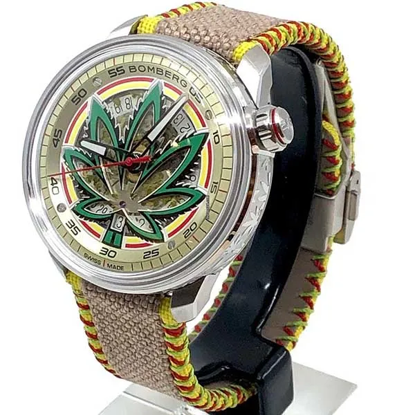 Đồng Hồ Nam Bomberg BB-01 Cure The Bull Dog LIMITED EDITION CT43ASS.30-1.11 - 43mm Màu Vàng