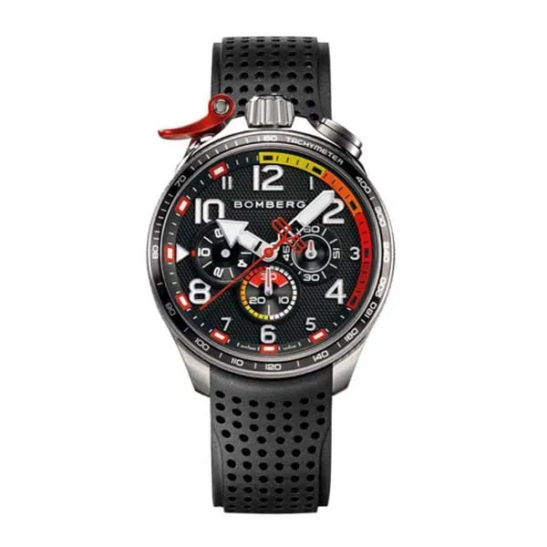 Đồng Hồ Nam Bomberg Bolt-68 Racing Black & Red BS45CHSP.059-2.10 - 45mm Màu Đen