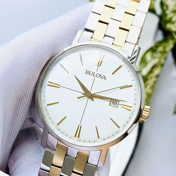 Đồng Hồ Nam Bulova 98B255 Màu Demi (Vàng - Bạc) - Đồng hồ - Vua Hàng Hiệu