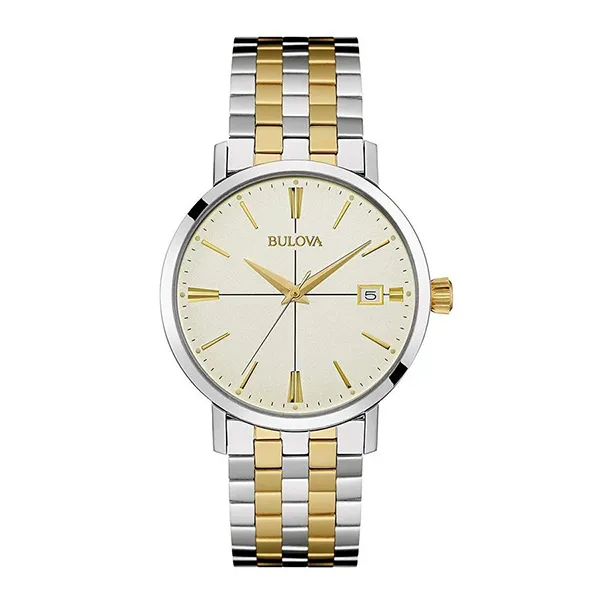 Đồng Hồ Nam Bulova 98B255 Màu Demi (Vàng - Bạc) - Đồng hồ - Vua Hàng Hiệu