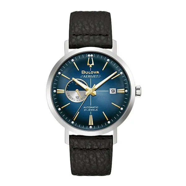 Đồng Hồ Nam Bulova Aerojet Chronograph Automatic Blue Sunray Dial 96B374 Màu Xanh Navy - Đồng hồ - Vua Hàng Hiệu