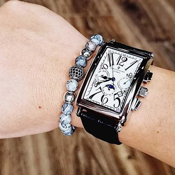Đồng Hồ Nam Christian Van Sant Prodigy Automatic White Dial Men's Watch CV9131 Màu Đen Bạc - Đồng hồ - Vua Hàng Hiệu