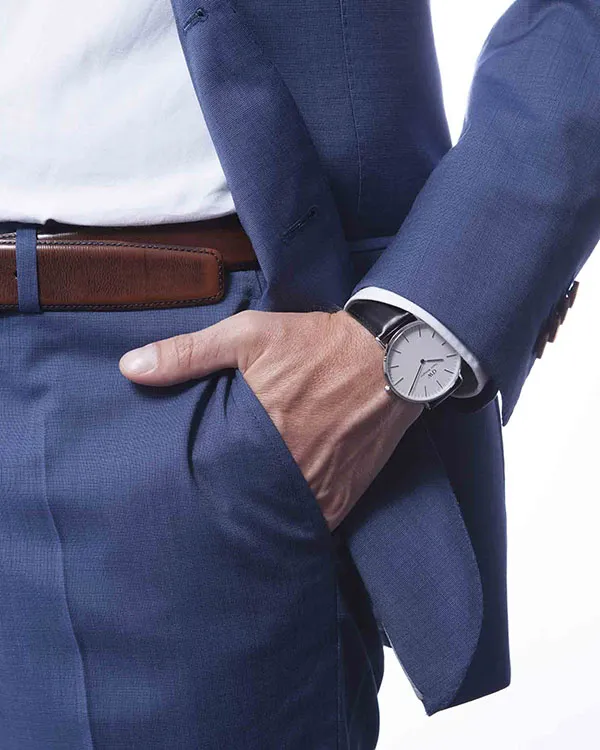Đồng Hồ Nam Daniel Wellington DW00100020 Màu Đen Trắng - Đồng hồ - Vua Hàng Hiệu